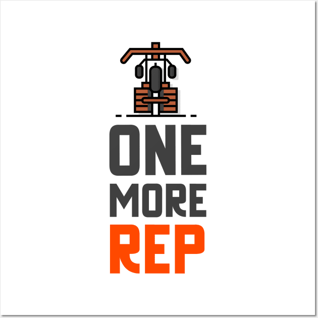 One More Rep Wall Art by Jitesh Kundra